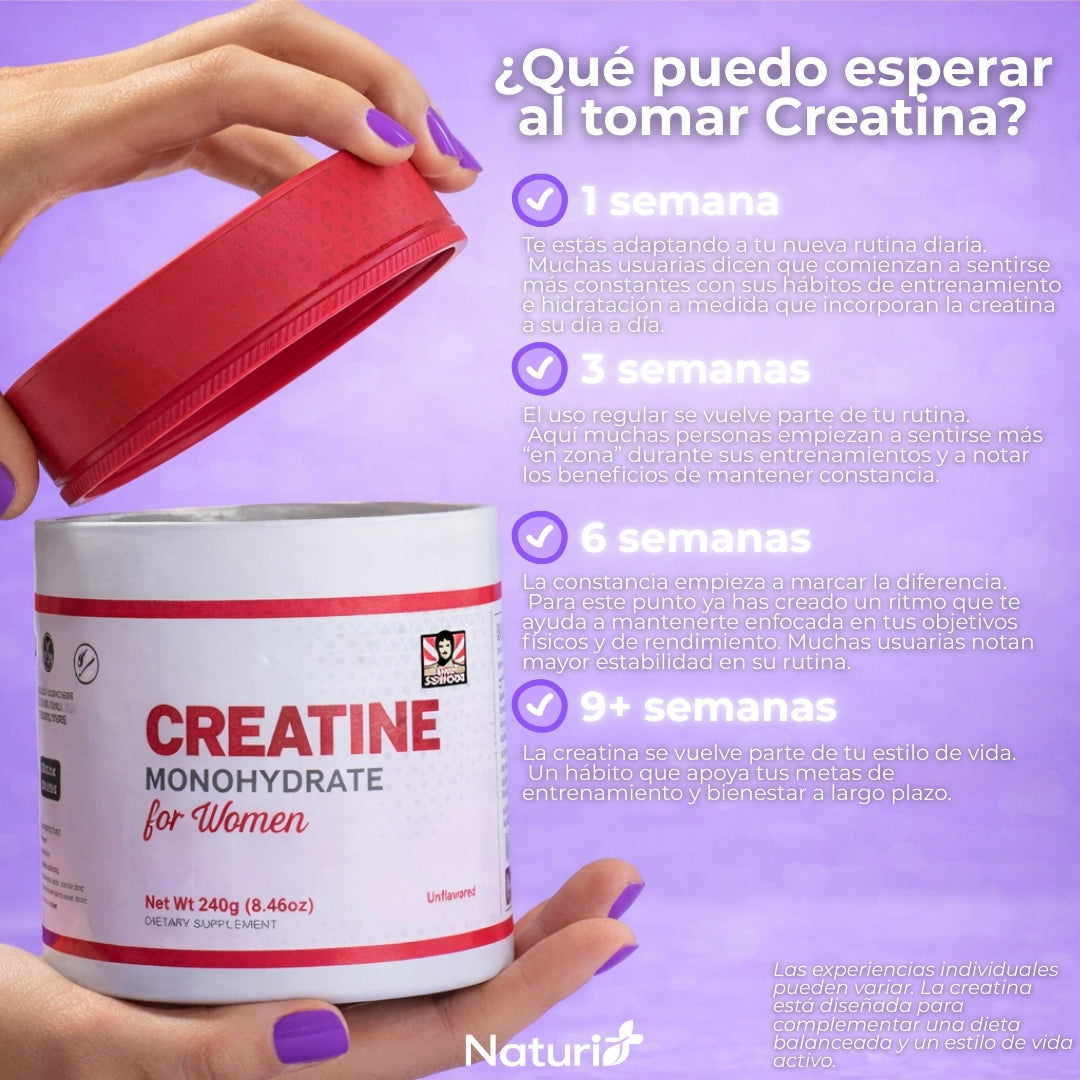 For Women® - Creatina Fórmula 3 en 1