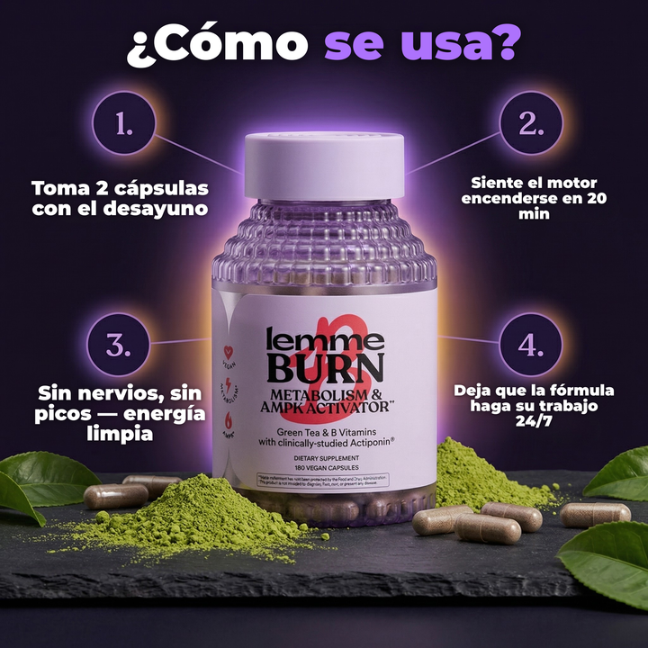Lemme Burn® | Motor Metabólico + Activador AMPK